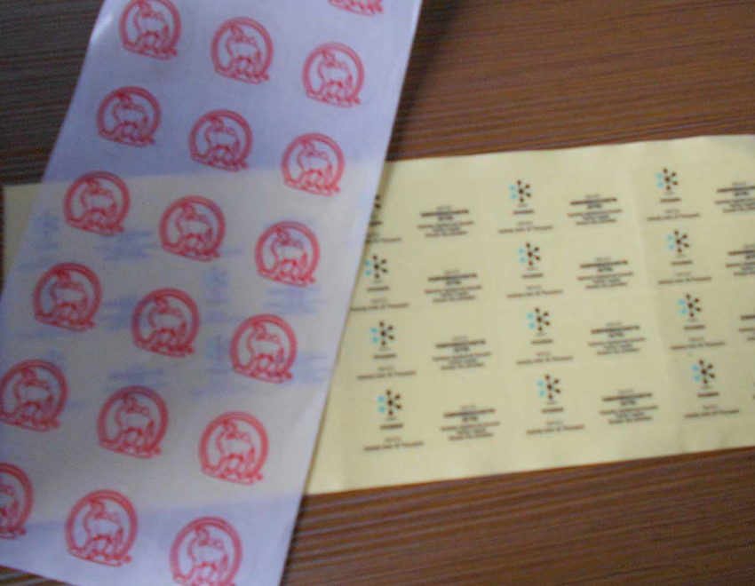 威海印刷透明膜标签